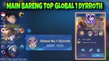 Main Bareng Top Global 1 Dyrroth! Dyrroth Jungler Ngeri Banget Farmingnya! - Mobile Legends