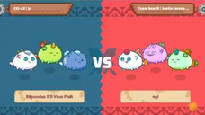 Axie Infinity Classic - Steal Type vs Reptile with Heal