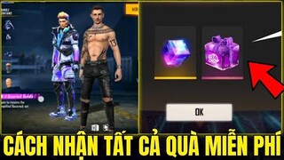 Free Fire - Cách Nhận Free Hộp Gút Chóp Và Gói Nhạc Trưởng Đu Đưa - Cách Nhận Quà Sinh Nhật 4 Tuổi