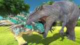 The epic journey of Bumpy & Giganotosaurus furiosa(ARK)! - Animal Revolt Battle Simulator