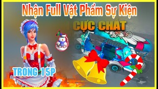 [ Free Fire ] Hướng Dẫn Kiếm Kẹo Đông Và Chuông Để Đổi Xe Lu Giáng Sinh Cực Đẹp - Học Mõm Free Fire