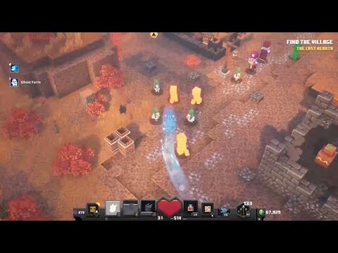 Pumpkin Pastures in Under 3 Minutes (Minecraft Dungeons)