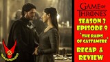Game of Thrones Season 3 Episode 9 "The Rains of Castamere" Recap & Review