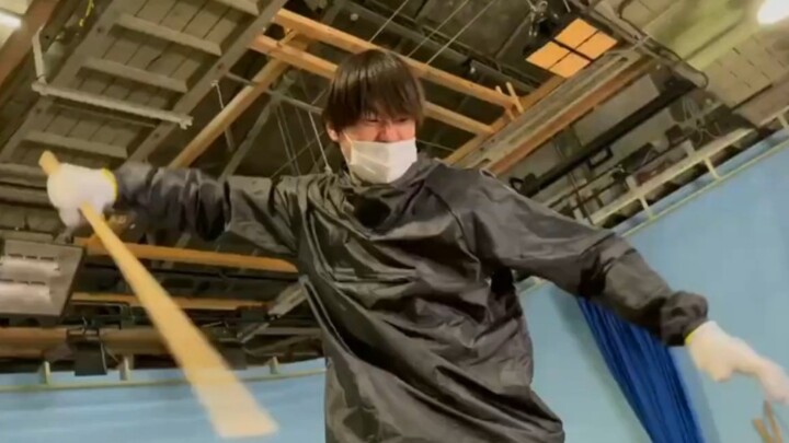 [นักแสดงหนัง] Kamen Rider Holy Blade Action Practice