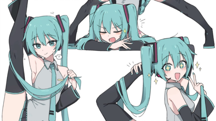 「初音ミク」可爱迷人的小公主就是Miku酱owo