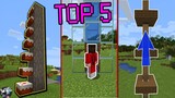 Top 5 KIỂU Xây THANG MÁY Có Một Không Hai Đơn Giản Cho NGƯỜI MỚI CHƠI Minecraft