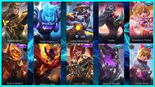 NEW SKIN MOBILE LEGENDS | 10 UPCOMING SKINS MOBILE LEGENDS 2020