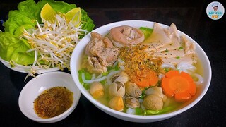 Cách nấu BÁNH CANH GIÒ thơm ngon tuyệt hảo | Bếp Của Vợ