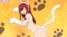 Waduhhh Erza jadi kucing gemoy nihh... miaw miaw miaw 😻😻🗿