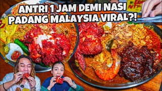 ANTRI 1 JAM DEMI NASI PADANG ALA MALAYSIA DI JAKSEL! KEDAI NASI KANDAR