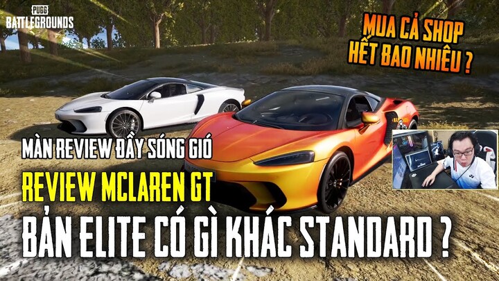 THỬ MUA TOÀN BỘ SHOP MCLAREN TRONG PUBG XEM HẾT BAO NHIÊU TIỀN VÀ MÀN REVIEW ĐẦY SÓNG GIÓ ! Nam Art