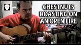 THE CHRISTMAS SONG - Chestnuts Roasting On An Open Fire (Nat King Cole) Fingerstyle Guitar | Edwin-E