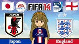 Inazuma Eleven in FIFA 14 | Inazuma Japan (Japan) VS Knights of Queen (England)