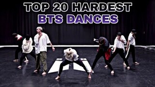 Top 20 Hardest BTS Dances