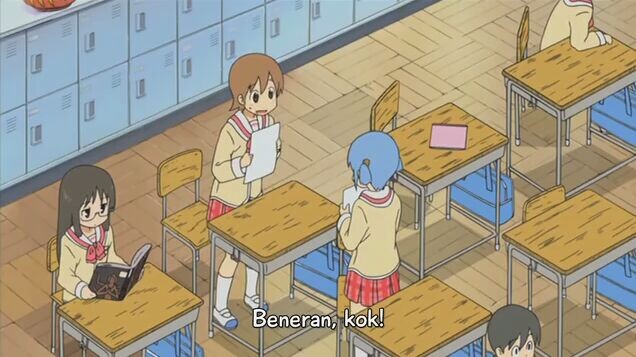 anime komedi GK ada obat ya sepanjang masa(////nichijo eps 1)/