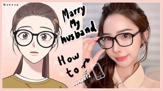 How to - แต่งหน้าจากเรื่อง 'สามีคนนี้แจกฟรีให้เธอ' Marry My Husband จาก Webtoon 💕 | Phappim