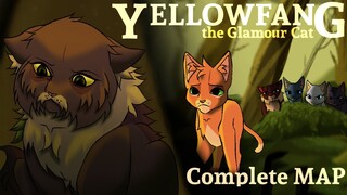 "Yellowfang The Glamour Cat" COMPLETE Warriors MAP