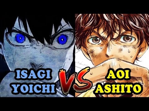 So Sánh Isagi Yoichi (Blue Lock) Vs Aoi Ashito (Ao Ashi)