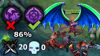 ARGUS HIGH & DRY WILL KILL ANYONE INSTANTLY | MOBILE LEGENDS