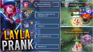 NAKATULOG AKO PRANK! SURRENDER SILA? | MLBB