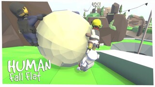 TRIO LETOY MENCOBA KABUR DARI TEMPAT GOLF YG ANEH - HUMAN FALL FLAT - PETUALANGAN MANUSIA LETOY