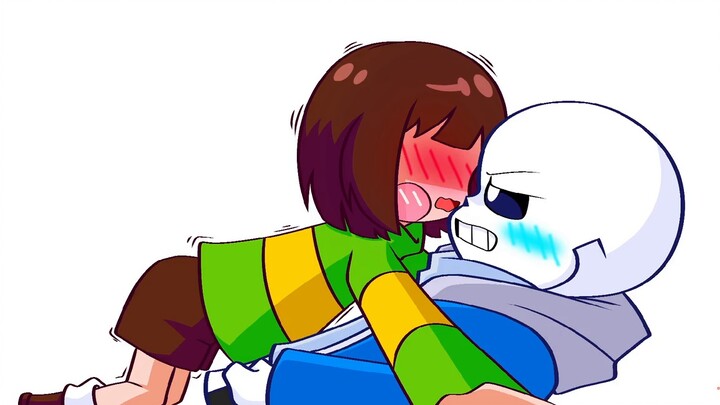 【ask】What will happen when Sans and Chara kiss? (Yang Ge ZYD)