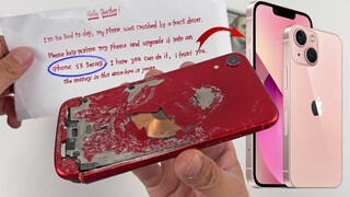 Restoring Destroyed iPhone XR And Turn it into a Brand New iPhone 13 Series