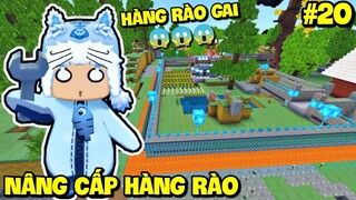 SINH TỒN THẾ GIỚI MỚI TẬP 20: MEOWPEO NÂNG CẤP HÀNG RÀO GAI ĐIỆN BẢO VỆ DÂN LÀNG TRONG MINI WORLD