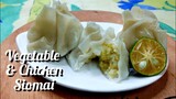 Vegetable and Chicken Siomai | Met's Kitchen