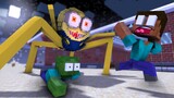 Monster School : MINIONS HORROR CHALLENGE - Minecraft Animation