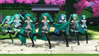 Bài hát giới thiệu tính cách của nhiều người mẫu Hatsune Miku trong MMD