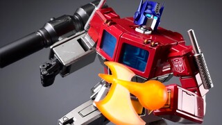 The toes have been fixed?! AMK Pro Optimus Prime Yolopark unboxing and trial