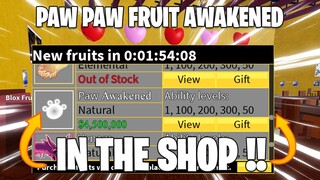 OMG PAW AWAKENING (Blox Fruits)