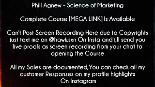 Phill Agnew Course Science of Marketing Download