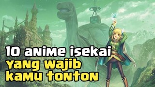 10 Rekomendasi Anime Isekai 2022 Yang Harus Kamu Tonton | Anime (Isekai | Fantasy | Adventure)