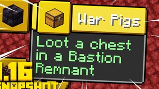 ใหม่ การสลับโหมดเกม Minecraft & ความก้าวหน้า (116 Nether Update Snapshot 20w20a)
