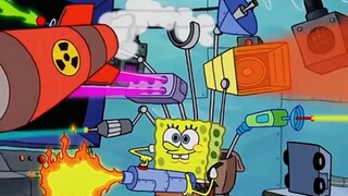 SpongeBob: Fully armed to eliminate viruses