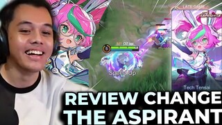 Review Skin The Aspirant Change!! Langsung Ekperiment Jadi OFFLANER!! - Mobile Legends