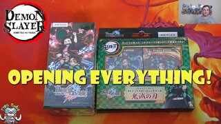 Demon Slayer TCG Starter Deck AND Booster Box Opening (Build Divide)! These are Awesome!