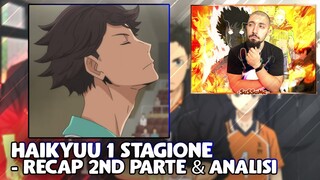 HAIKYUU STAGIONE 1 - RECAP FINALE PRIMA STAGIONE & ANALISI