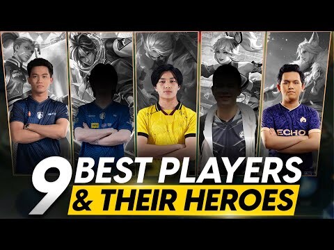 TOP 9 LEGENDARY PLAYERS AND THEIR ICONIC HEROES