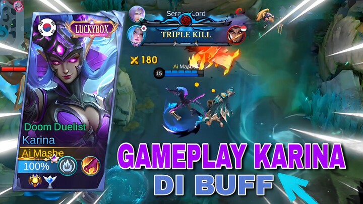 [TA] GAMEPLAY KARINA SETELAH DI BUFF