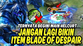 SUSAH LAWAN HELCURT KALAU CARA MAINNYA SEPERTI INI - Mobile Legends