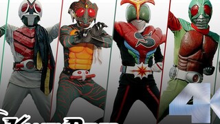 [การบูรณะ 4K/60 เฟรม] PV ซีรีส์ใหม่ของ Kamen Riders ยุคโชวะที่คุณไม่เคยเห็นมาก่อน (ฉบับแรก)