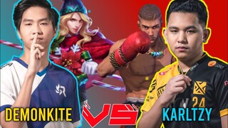 KARLTZY VS DEMONKITE SINO ANG MAS MALAKAS MAG CORE?