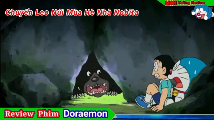 Review Phim Doraemon || Robot bản sao - Chuyến leo núi mùa hè nhà Nobita  [Mon Cuồng Review]