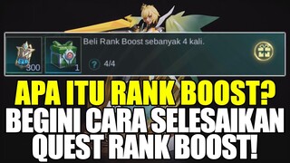 APA ITU RANK BOOST ? BEGINI CARA SELESAIKAN QUESTNYA ! | PENAMPAKAN FIGURINE M4 BEATRIX PRIME !