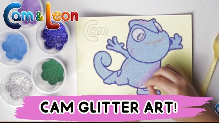 Arts & Craft | Do it Yourself | Glitter Art | Cam & Leon