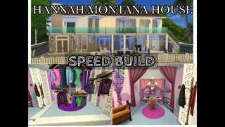 HANNAH MONTANA HOUSE- TS4 SPEED BUILD!