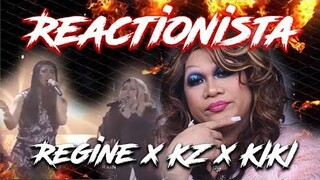 Regine Velasquez x KZ Tandingan Adelle Medley | Reactionista ft Kiki Kalipay